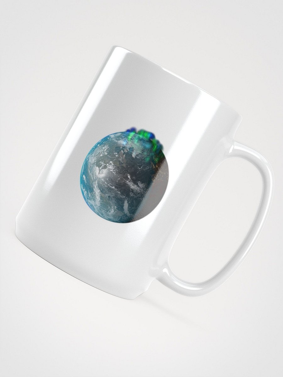 Aurora Borealis over Earth Mug product image (4)