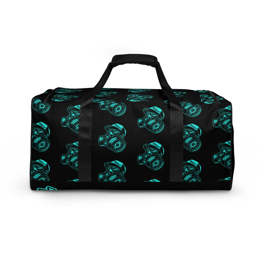 Norsk Pulverlakk Biohazard Chic All-Over Duffle Bag Lys Blå product image (4)