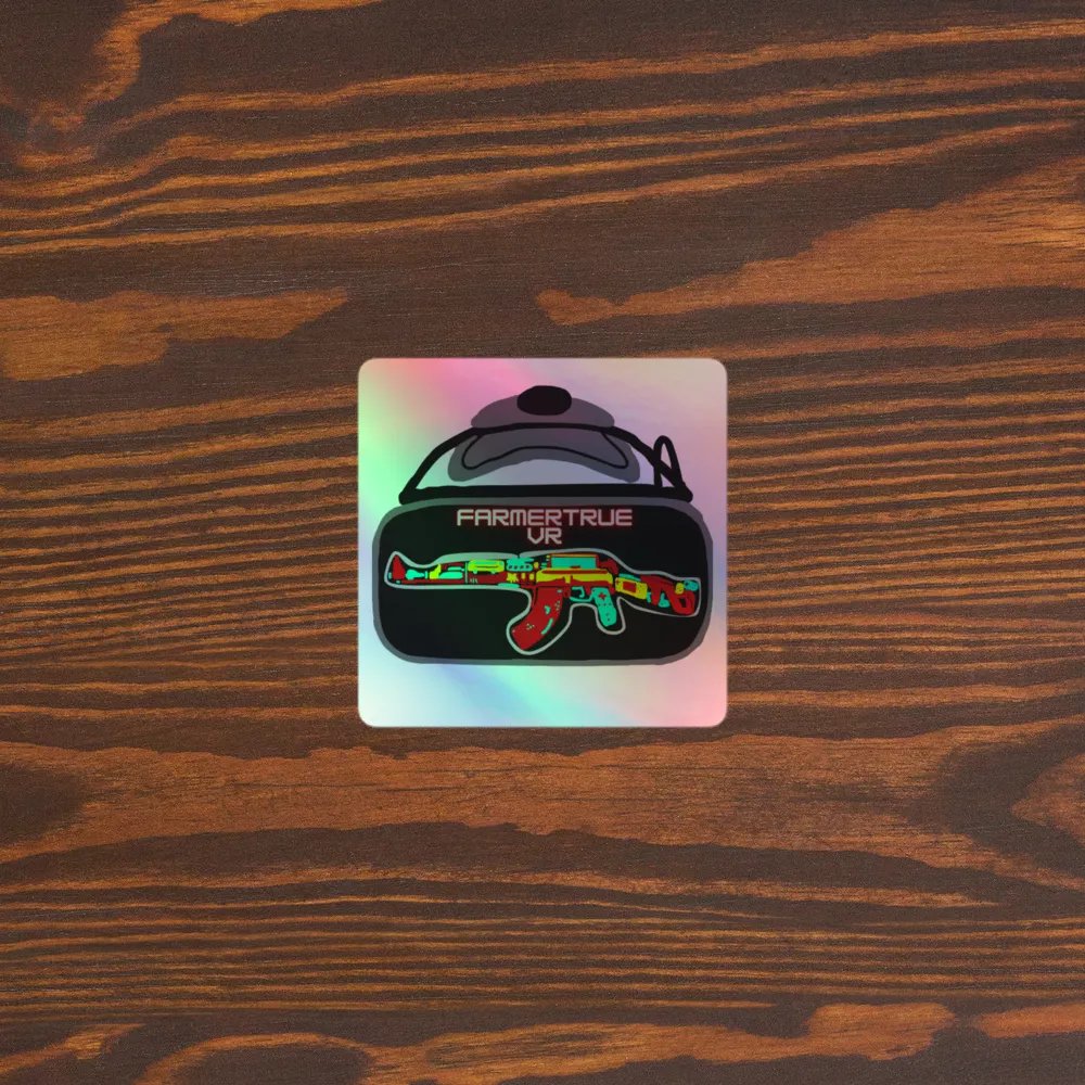 farmertrue Logo Sticker Holographic product image (4)