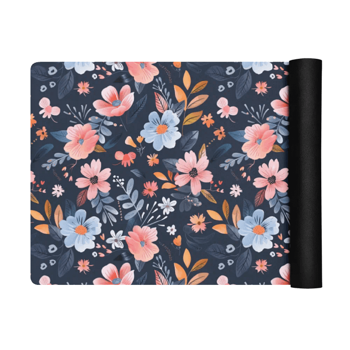 Floral Pattern Yoga Mat by Treasure Pie product image (1)