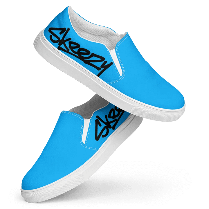 Solid Skeezy Slip-Ons LT BLU product image (1)