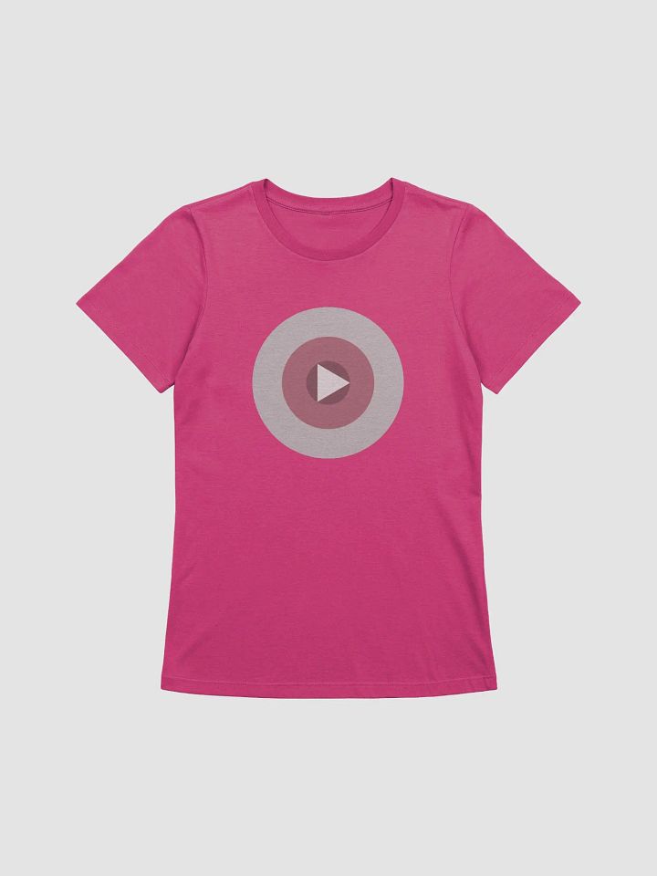 Confident Live Logo Women's Tee (Pink/Red) product image (1)