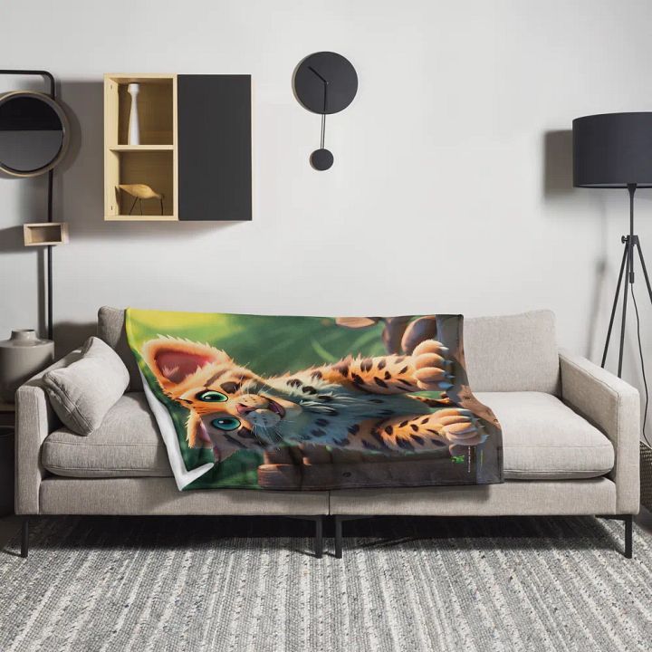Endangered Species - Mexico - Jaguar Throw Blanket product image (1)