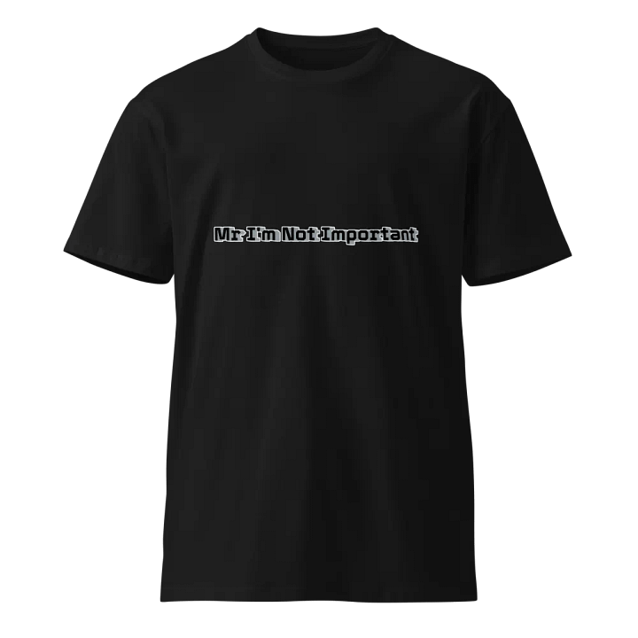 Unisex Premium T-Shirt - Mr I'm Not Important product image (1)