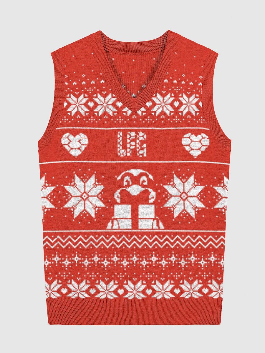 Raph Christmas Knitted V-Neck Vest product image (1)