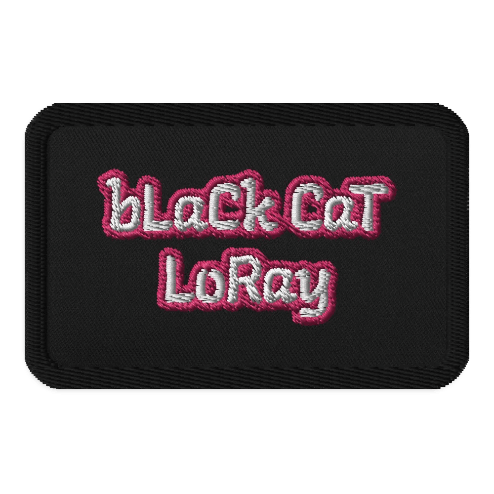 LoRay - bLaCk CaT patch product image (1)