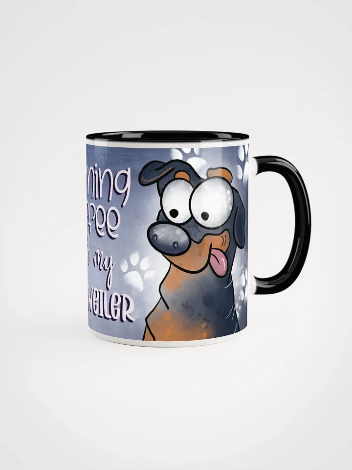 Morning Coffee with My Rottweiler Mug product image (1)