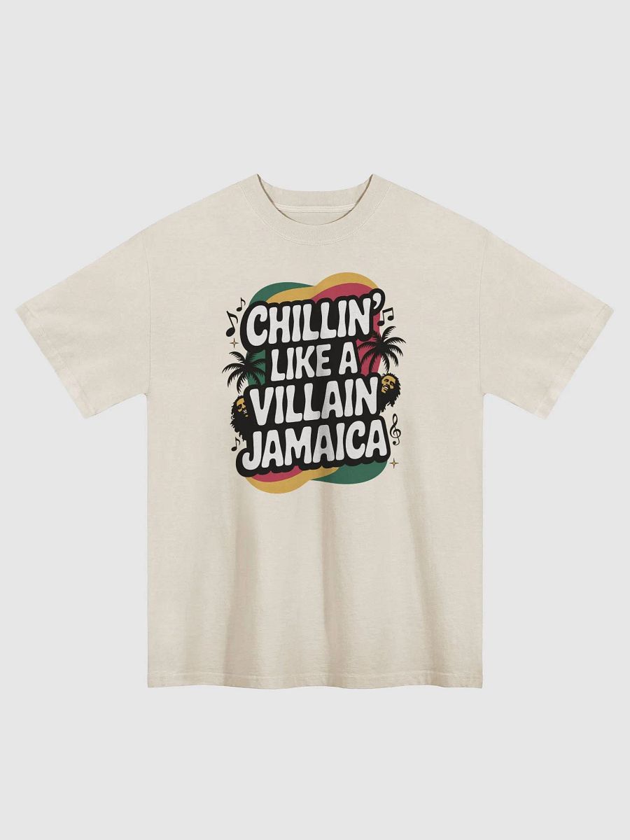 Yeah Mon Vintage Jamaica Reggae Jamaican Vacation Retro Oversized Tee product image (3)