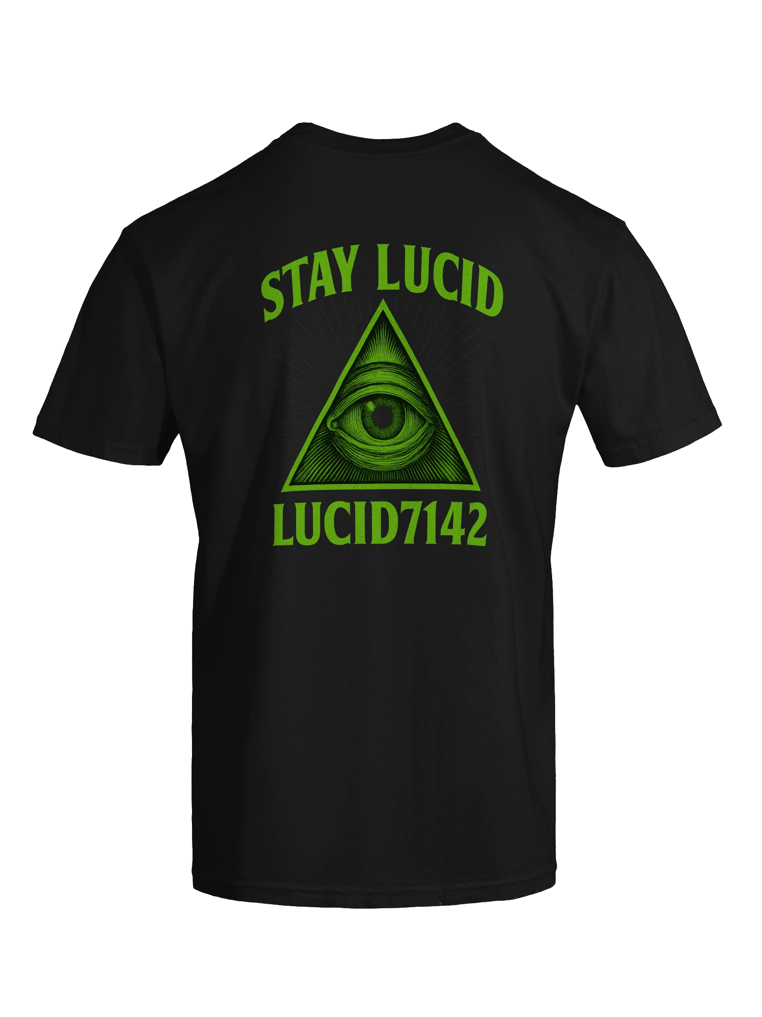 Lucid7142 – “Stay Lucid” Neon Vision Tee product image (117)