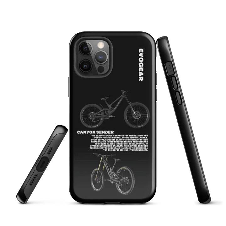 Black Sender iPhone Case product image (1)