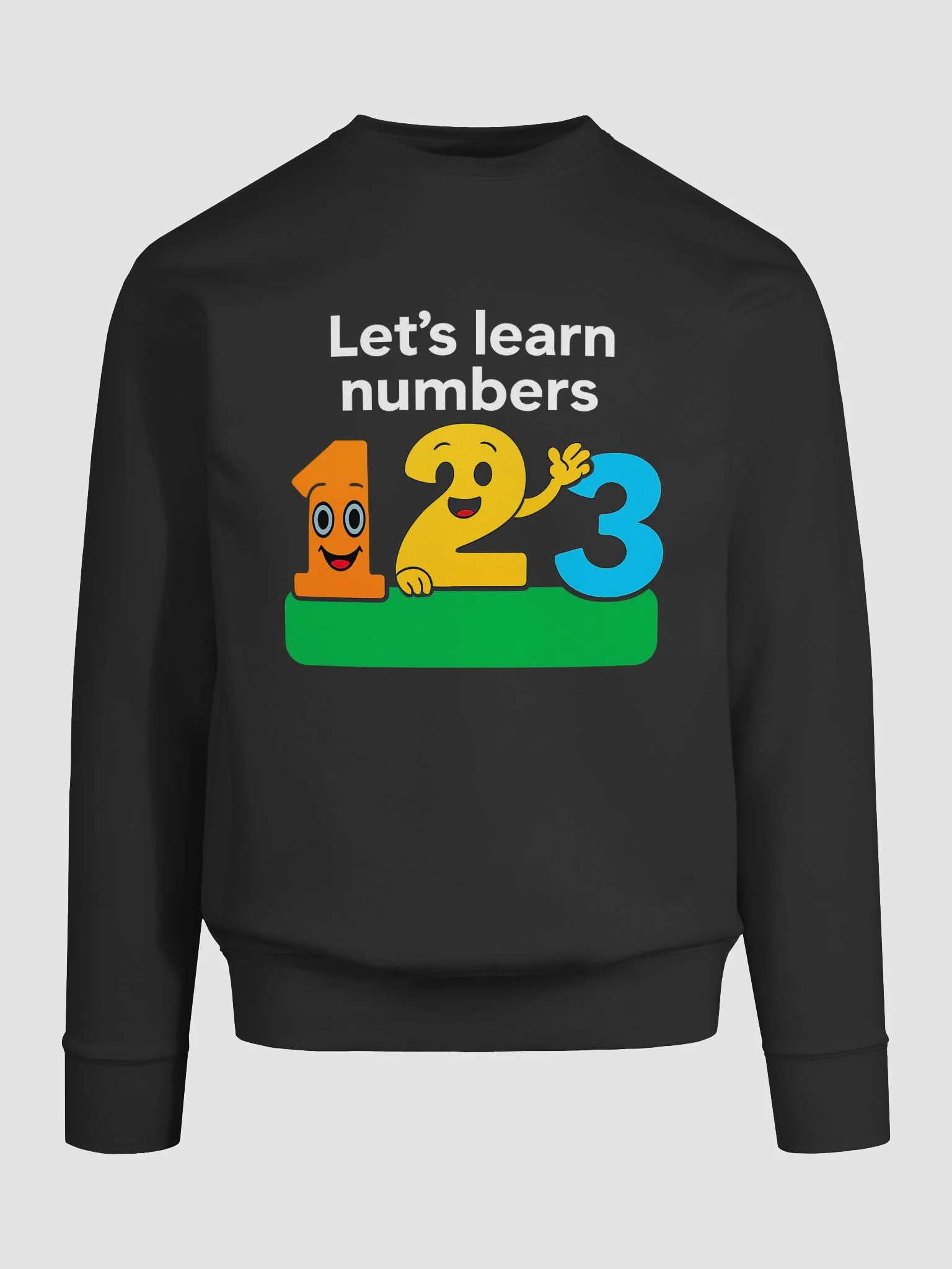 Playful Numbers Cartoon Sweatshirt product image (9)