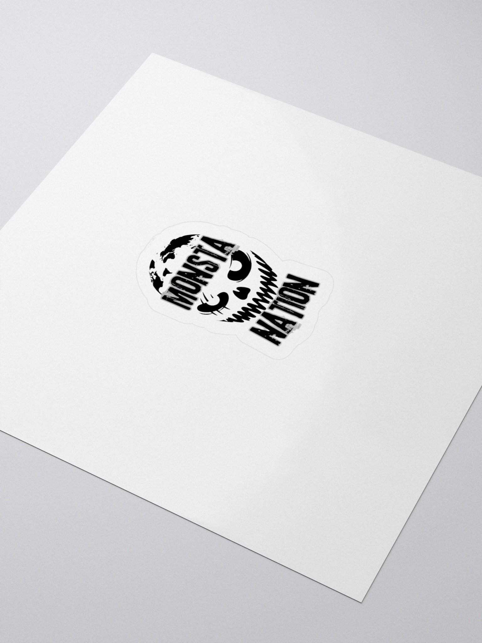 Monsta Nation "WORLD" Sticker product image (3)