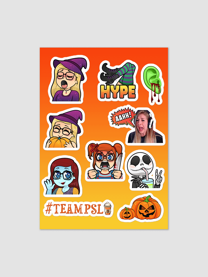 TinkTV Halloween Sticker sheet product image (1)