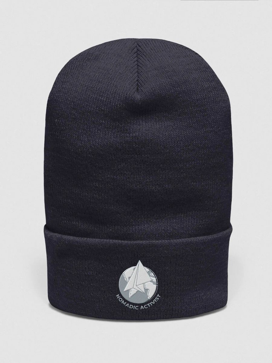 Nomadic Activist Embroidered Beanie product image (3)