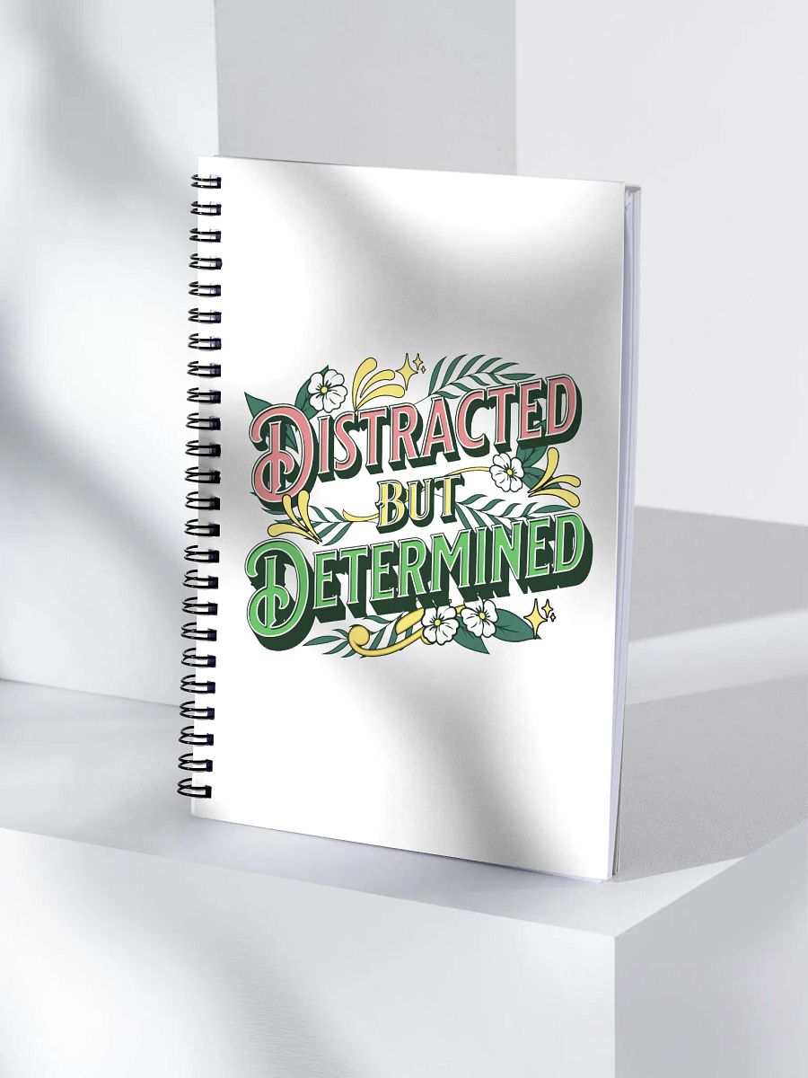 Distracted but Determined Notebook product image (1)