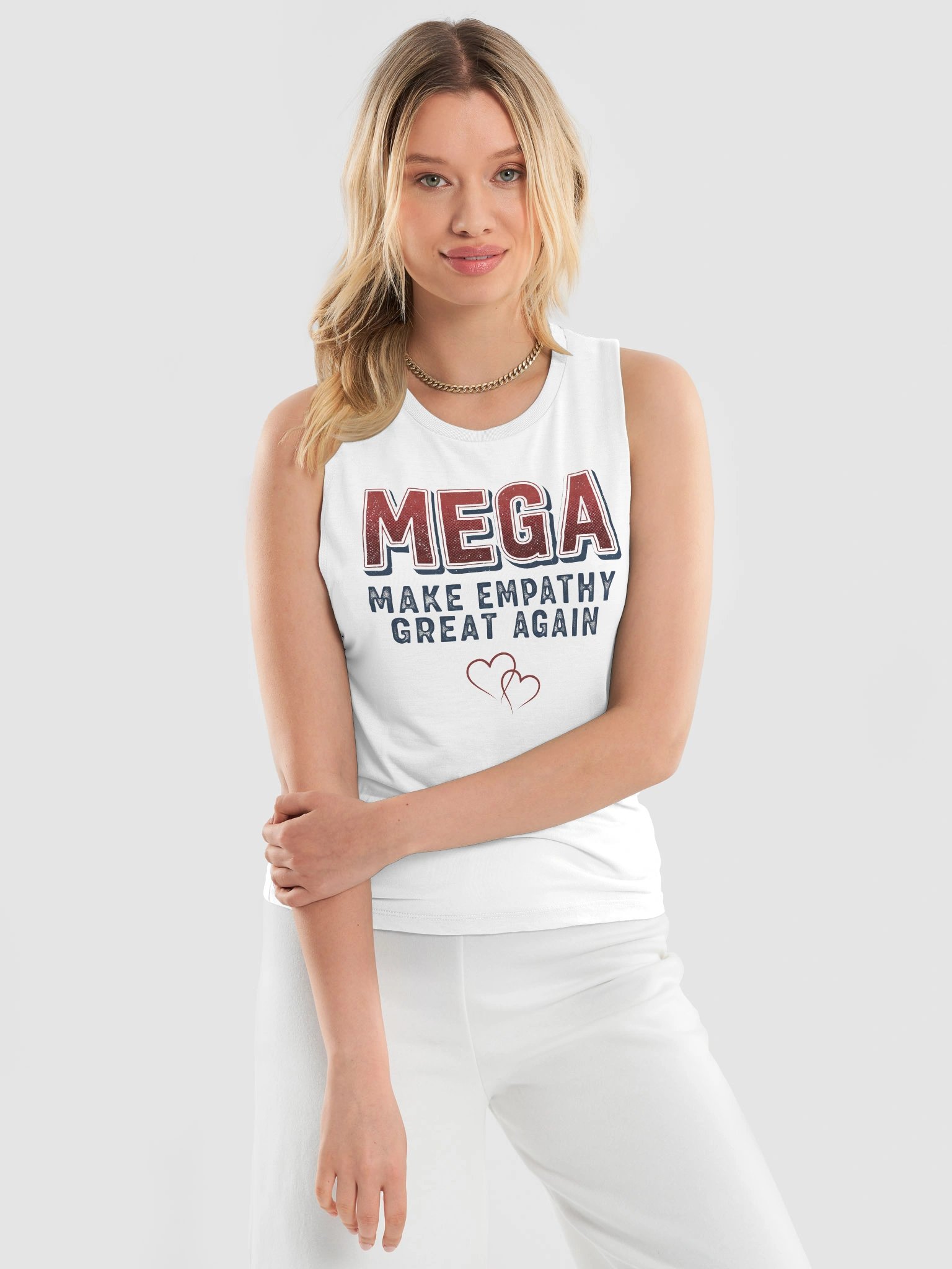 MEGA, flowy muscle tank top product image (3)