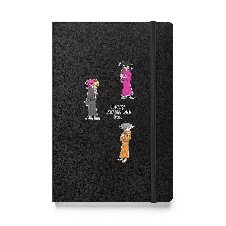Henry and Burger Lee and Ray notebook August product image (1)