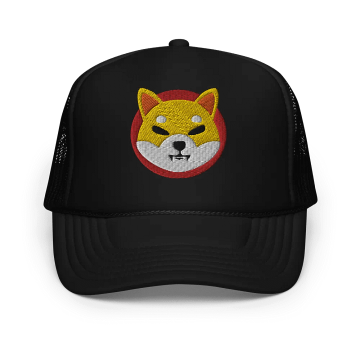 Shiba Inu Crypto - Embroidered Trucker Hat Cap product image (1)