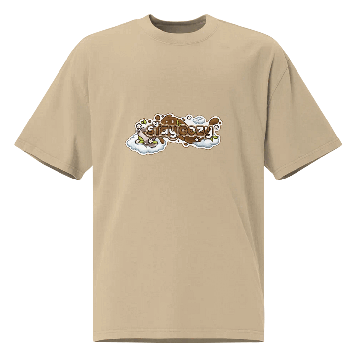 Stay Cozy Oversized tshirt product image (1)
