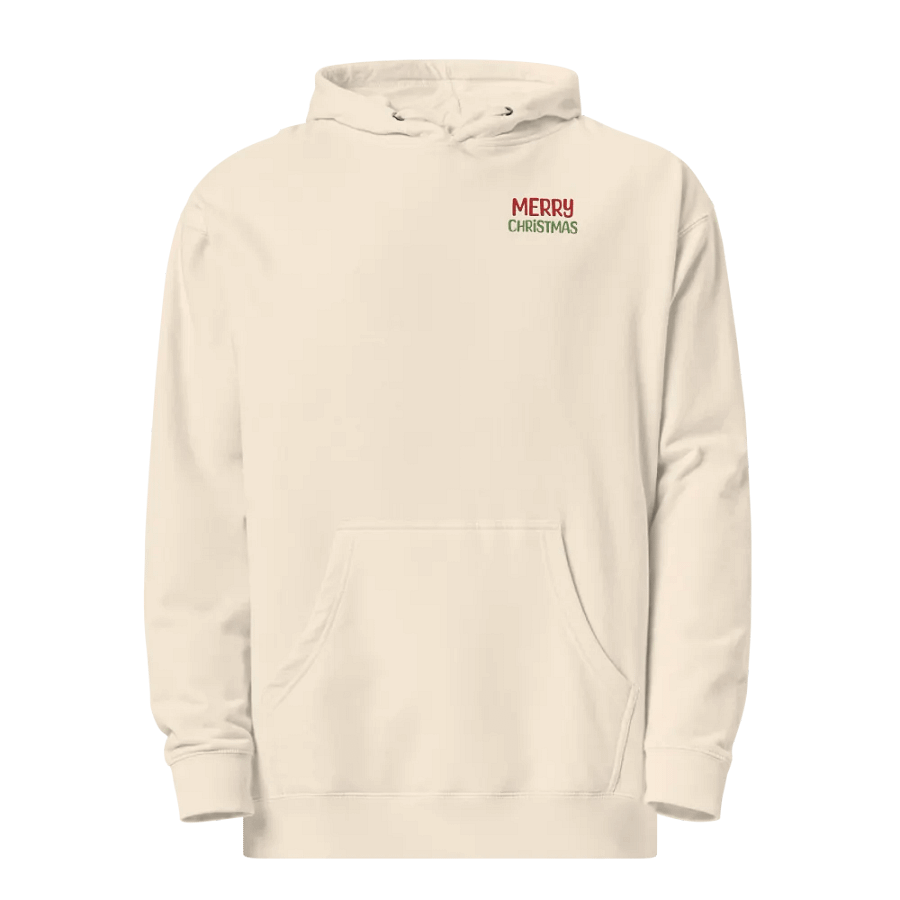 Embroidery Merry Christmas Bliss Hoodie product image (1)