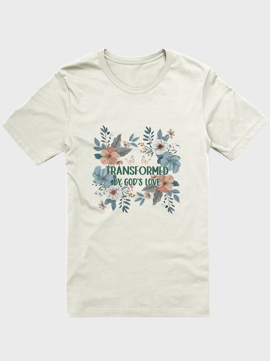 Transformed by God's Love Floral T-Shirt product image (9)