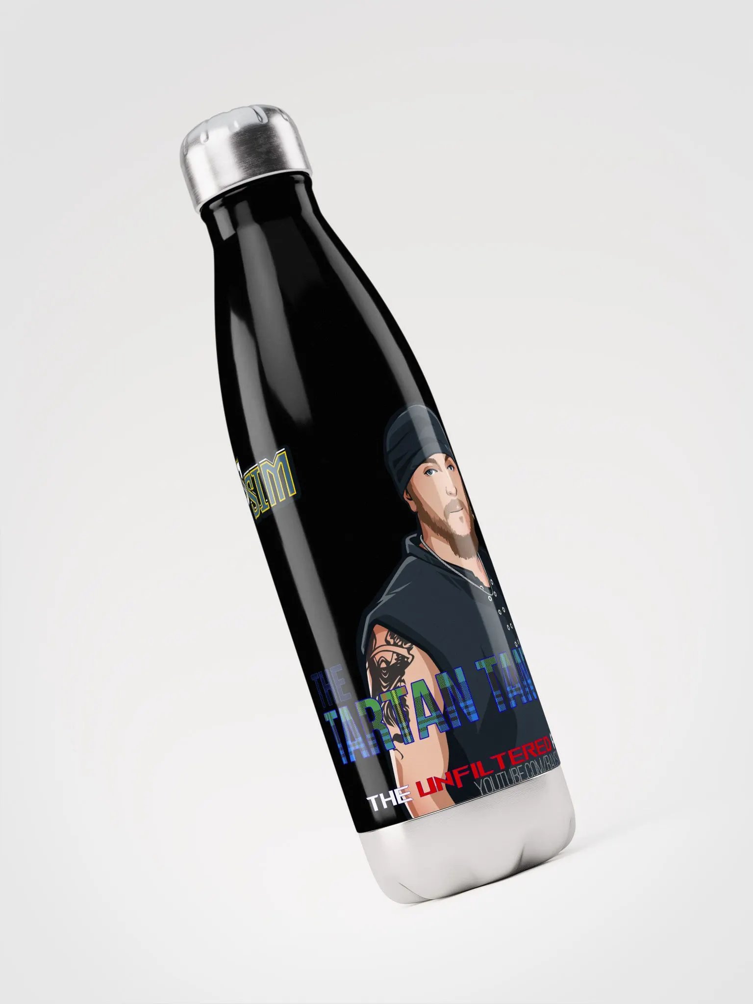 Tartan Tantrums Stainless Steel Water Bottle product image (3)