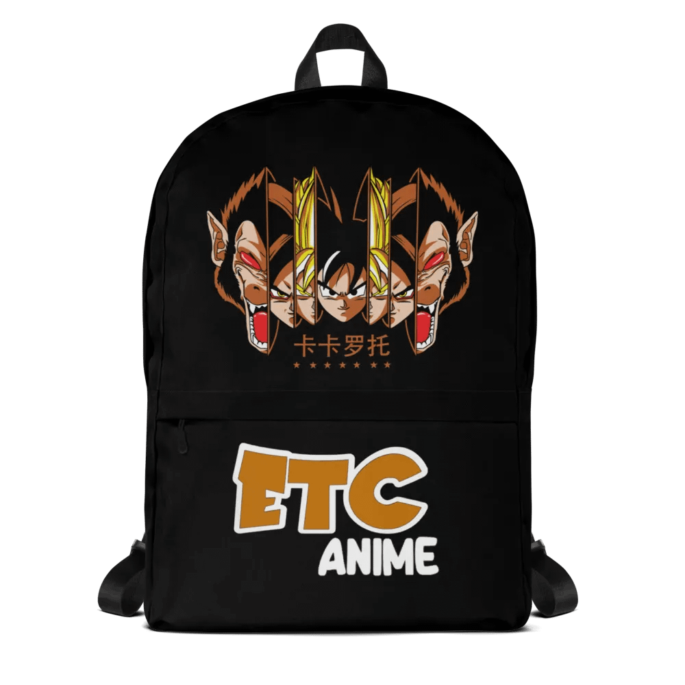 Stealthy Black All-Over Backpack product image (1)