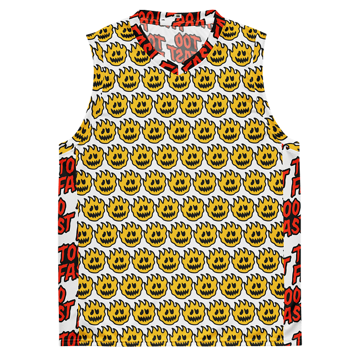 Punk Unisex Basketball Jersey product image (2)