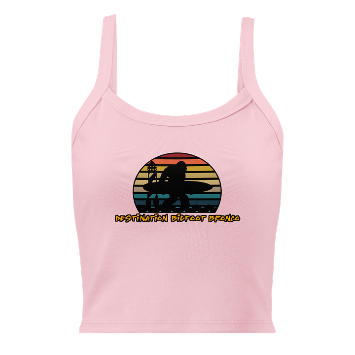 Destination Bigfoot Bronco Classic Logo Women's Sunset Tank (Multiple Colors) product image (17)