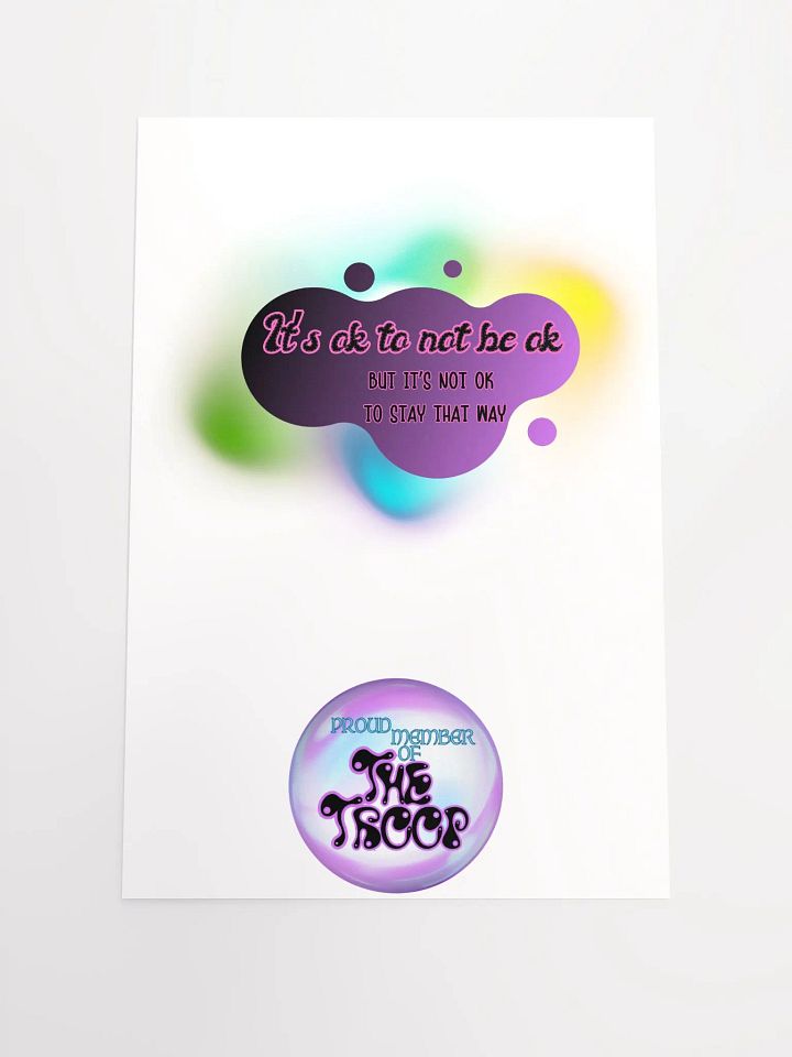 Mental Health/Troop Member Poster product image (1)