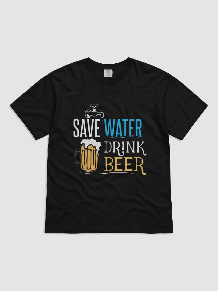 Frothy Beer Mug Typography T-Shirt product image (1)