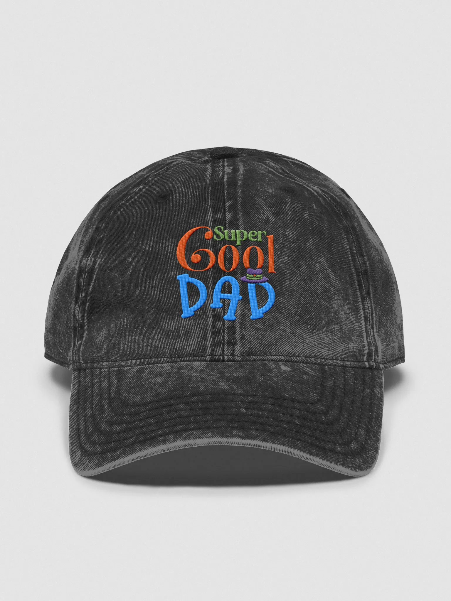 Retro Super Cool Dad Vibes Hat product image (1)