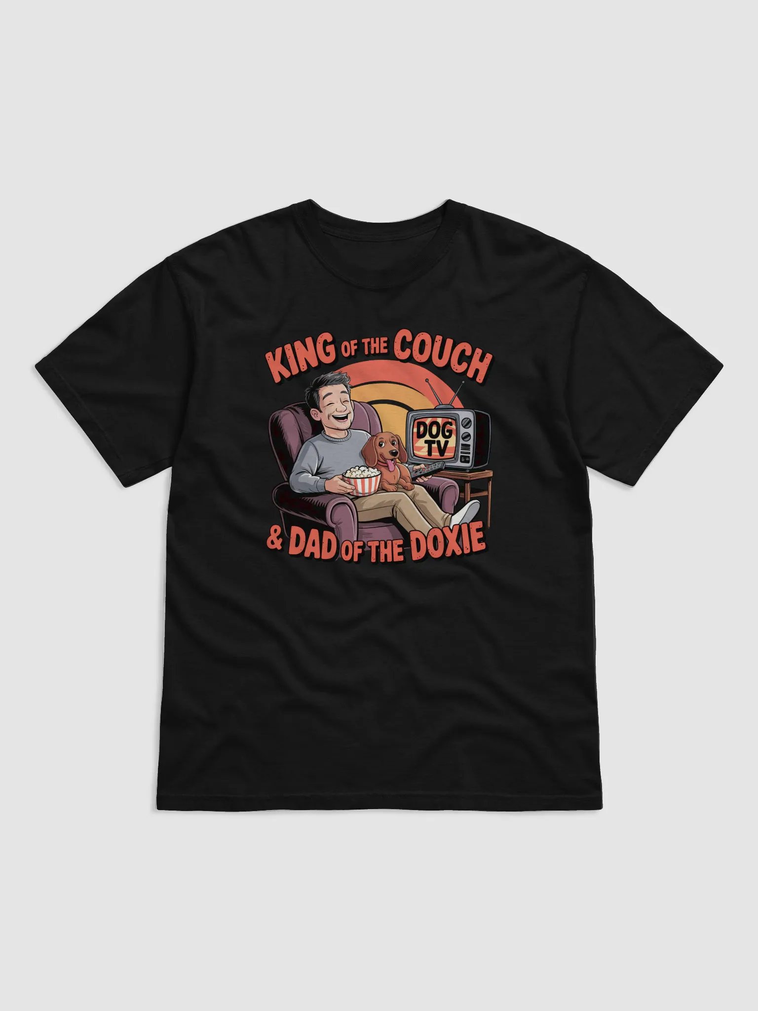 King of the Couch & Dad of the Doxie Tee product image (2)
