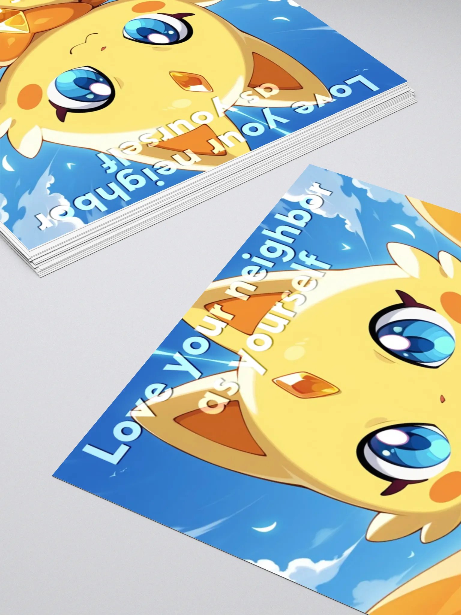 Bible Cuties Valentina - Love your neighbor as yourself Sticker product image (4)