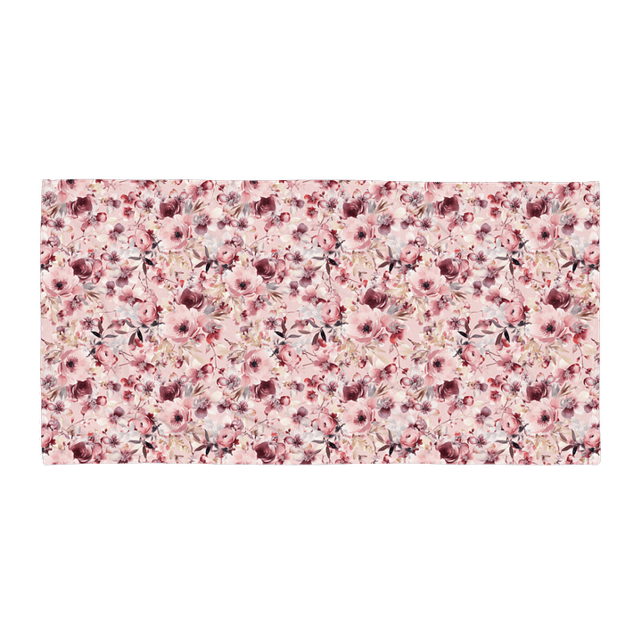 Pink Roses Garden Towel product image (1)
