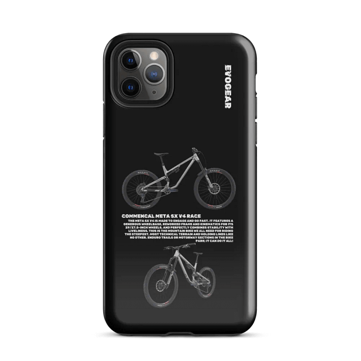 Black Commencal Meta SX V4 Race iPhone Case product image (51)