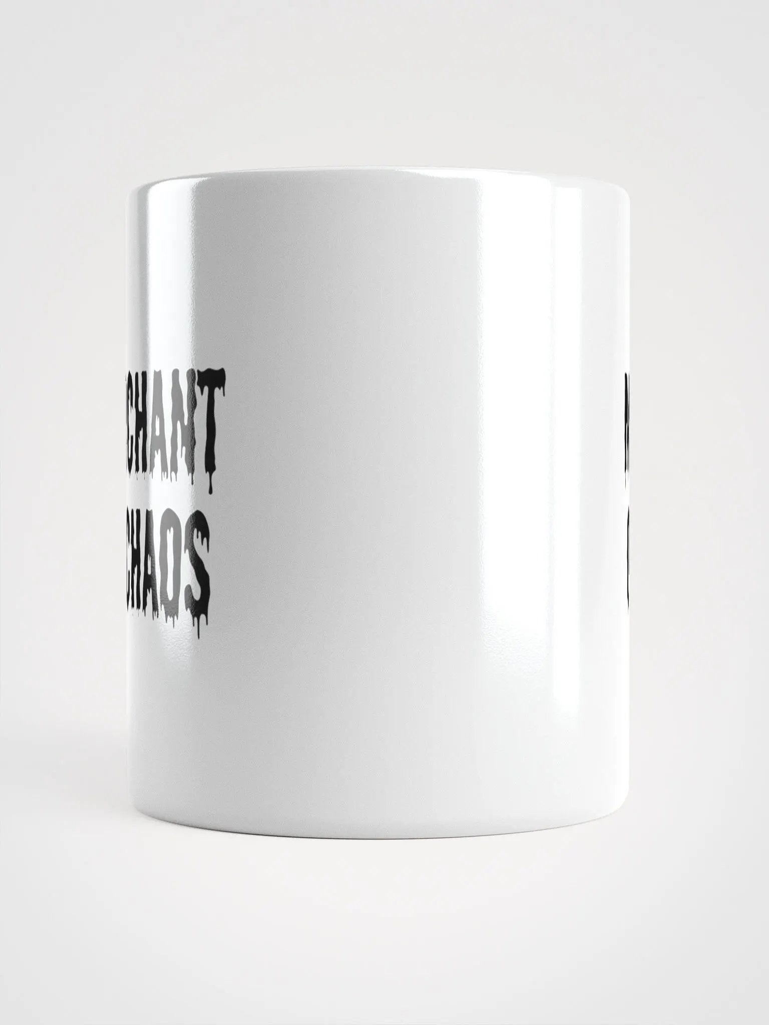 Merchant of Chaos Mug - white, black letters product image (5)
