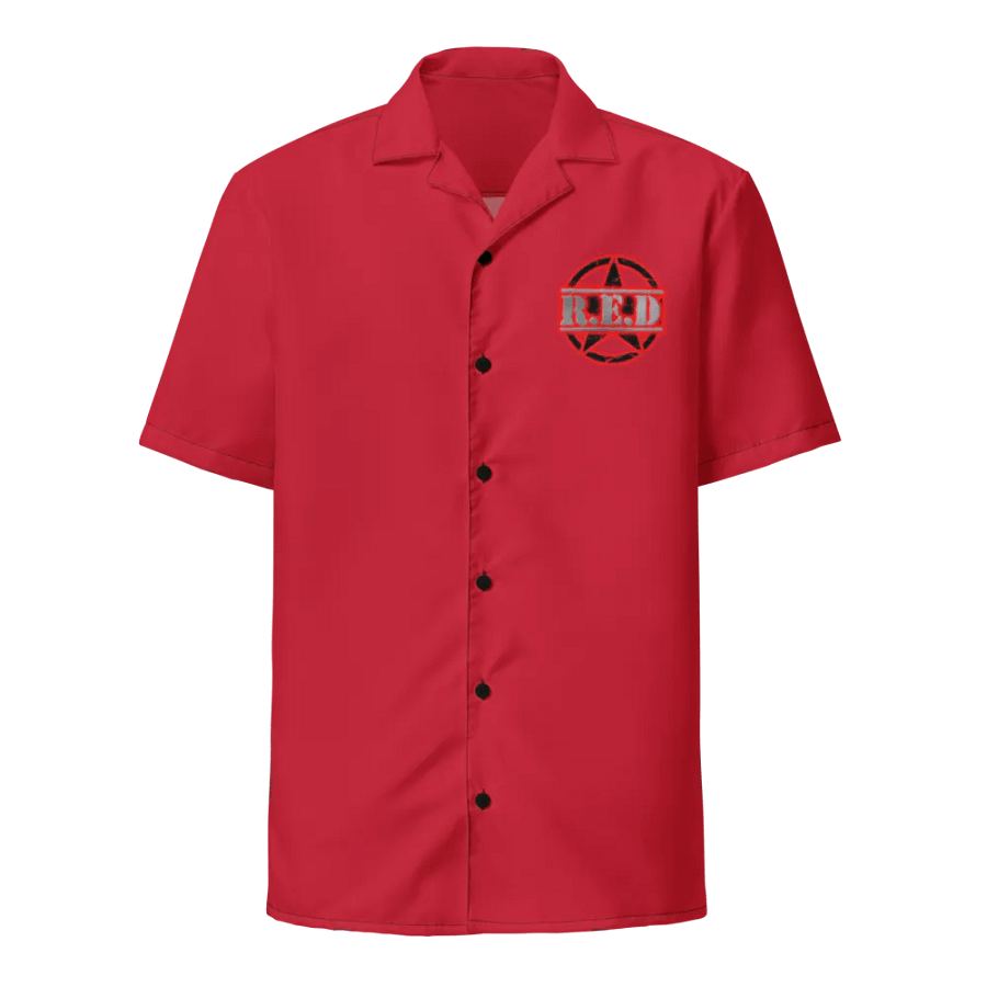 RED Friday Button Up (Red) product image (2)