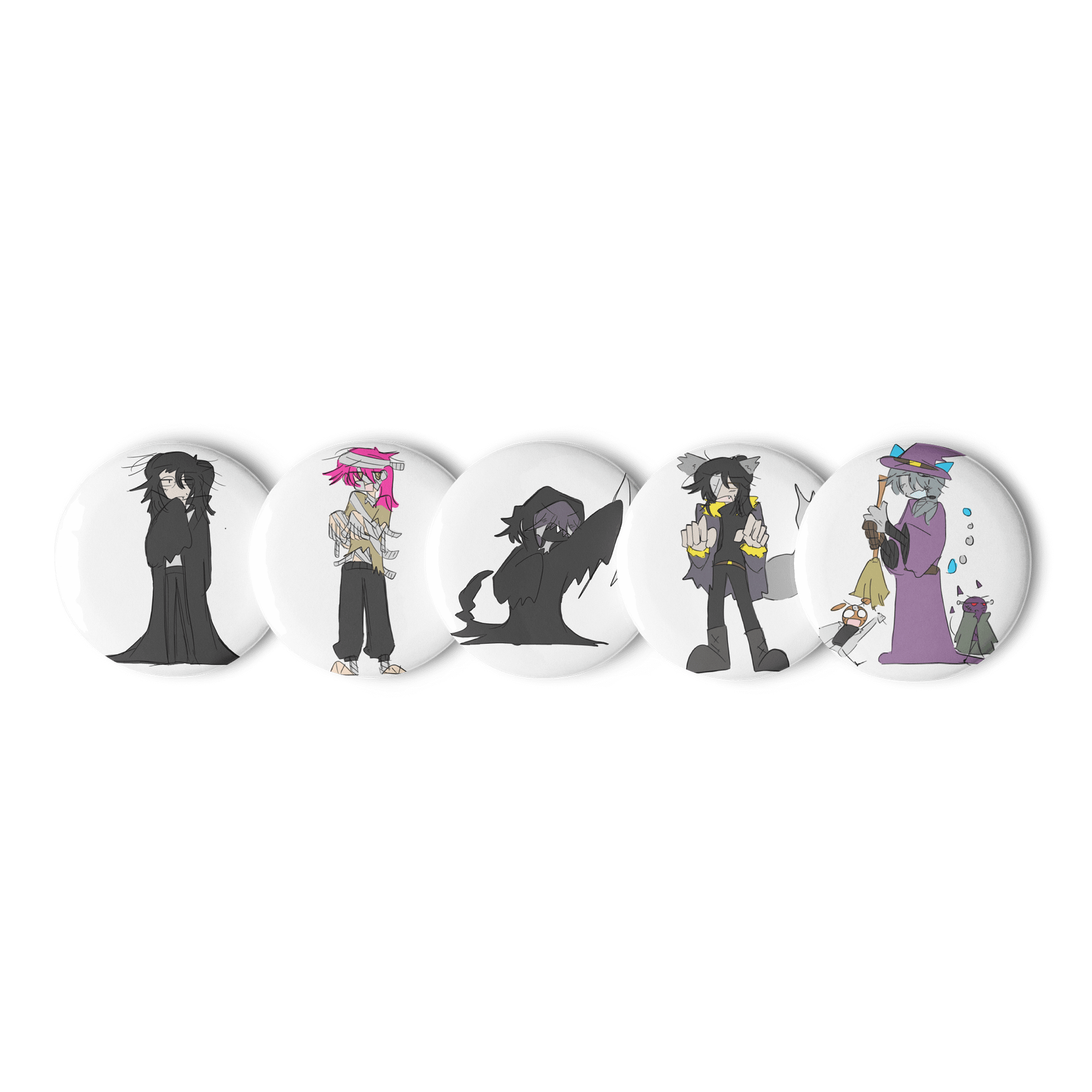 Moon Savers Halloween Pin buttons product image (1)