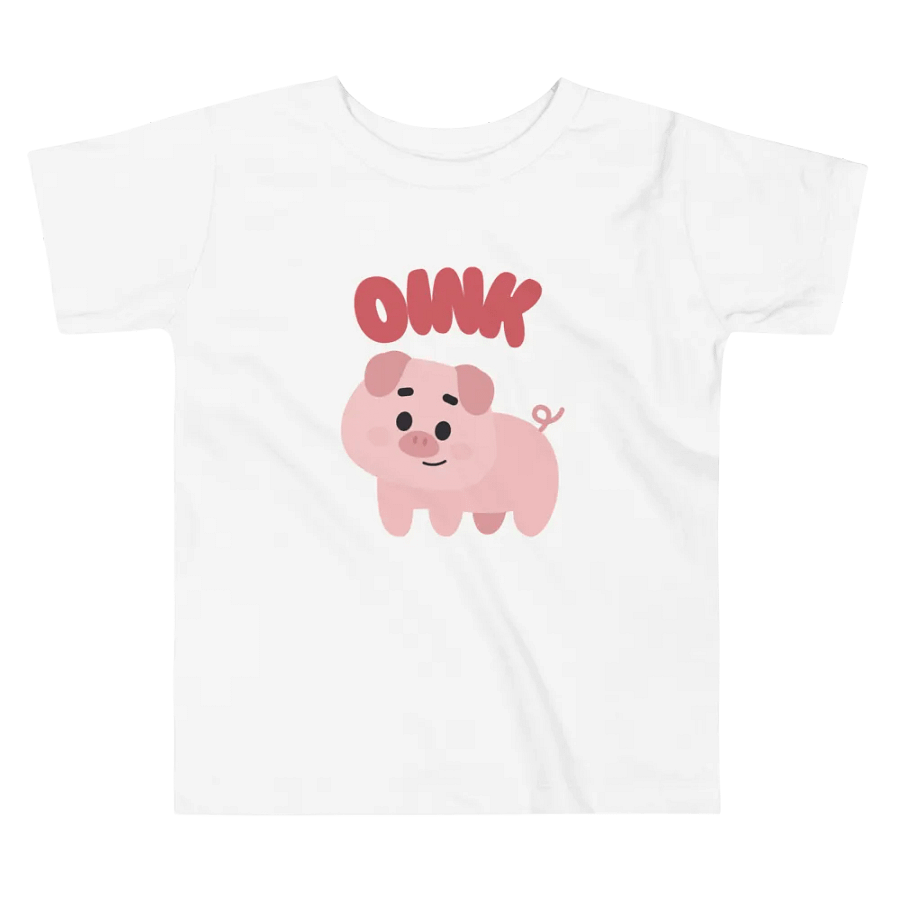 EIEIO Pig Oink T-shirt for Toddlers product image (3)