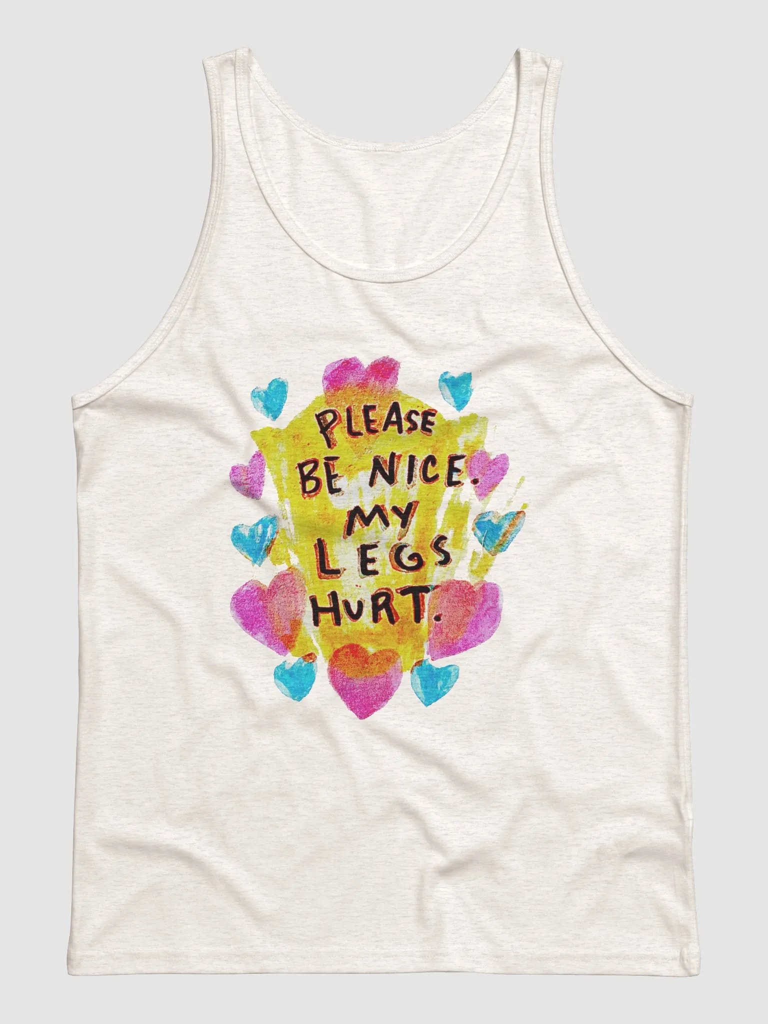 Please Be Nice My Legs Hurt Tank product image (1)
