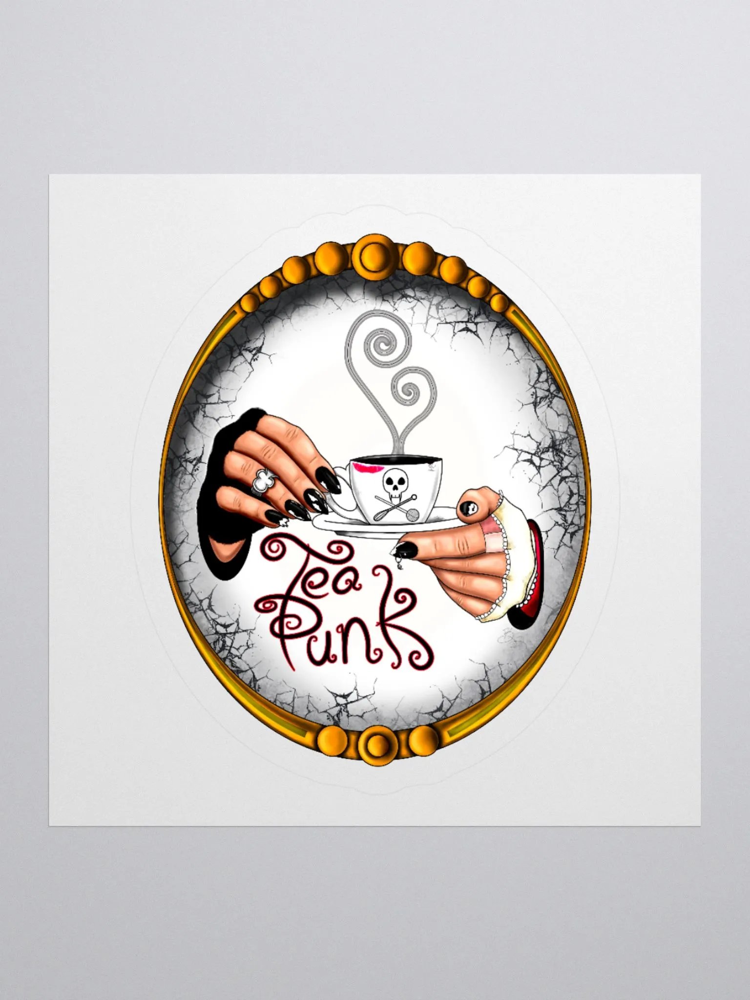 Tea Punk Sticker product image (1)