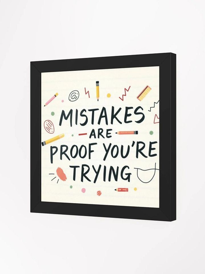 Bold Mistakes Motivational Poster product image (27)