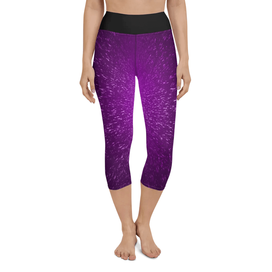 Radiant Burst Yoga Capri Leggings product image (5)
