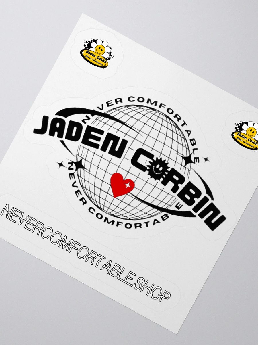 NEVER COMFORTABLE STICKERS - V.1 product image (3)