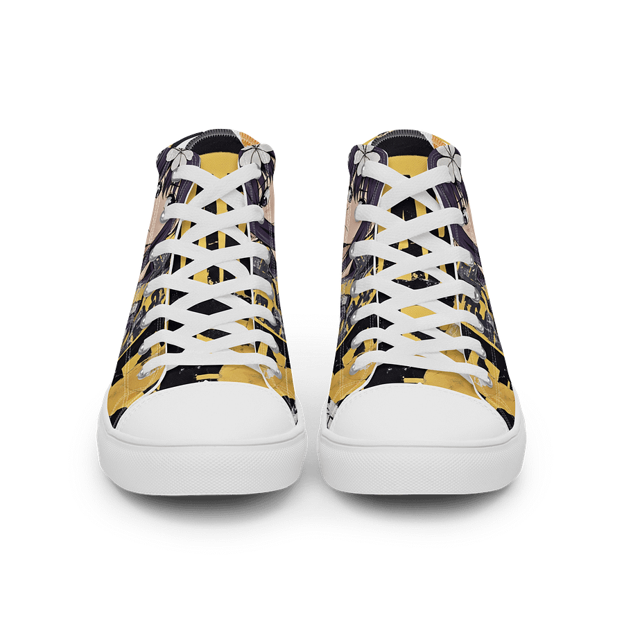 Urban Anime Yellow Canvas High Tops product image (3)