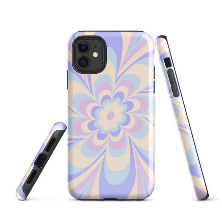 Floral Kaleidoscope iPhone® Tough Case product image (1)