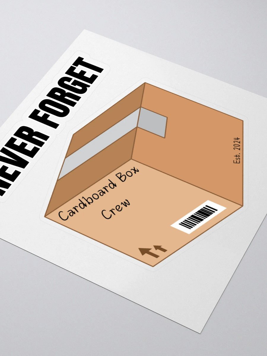 Cardboard Box Stickers product image (11)