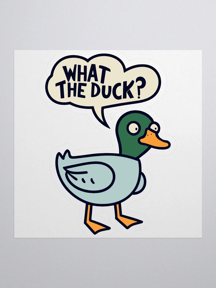Quacktastic Kiss Cut Stickers product image (1)