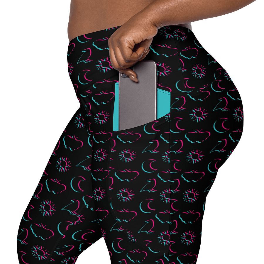 Lost Records: Bloom & Rage Raven Sun Moon Moth Leggings product image (8)